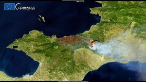 Πυρκαγιές και Καιρός — Φωτιές στην Αχαΐα